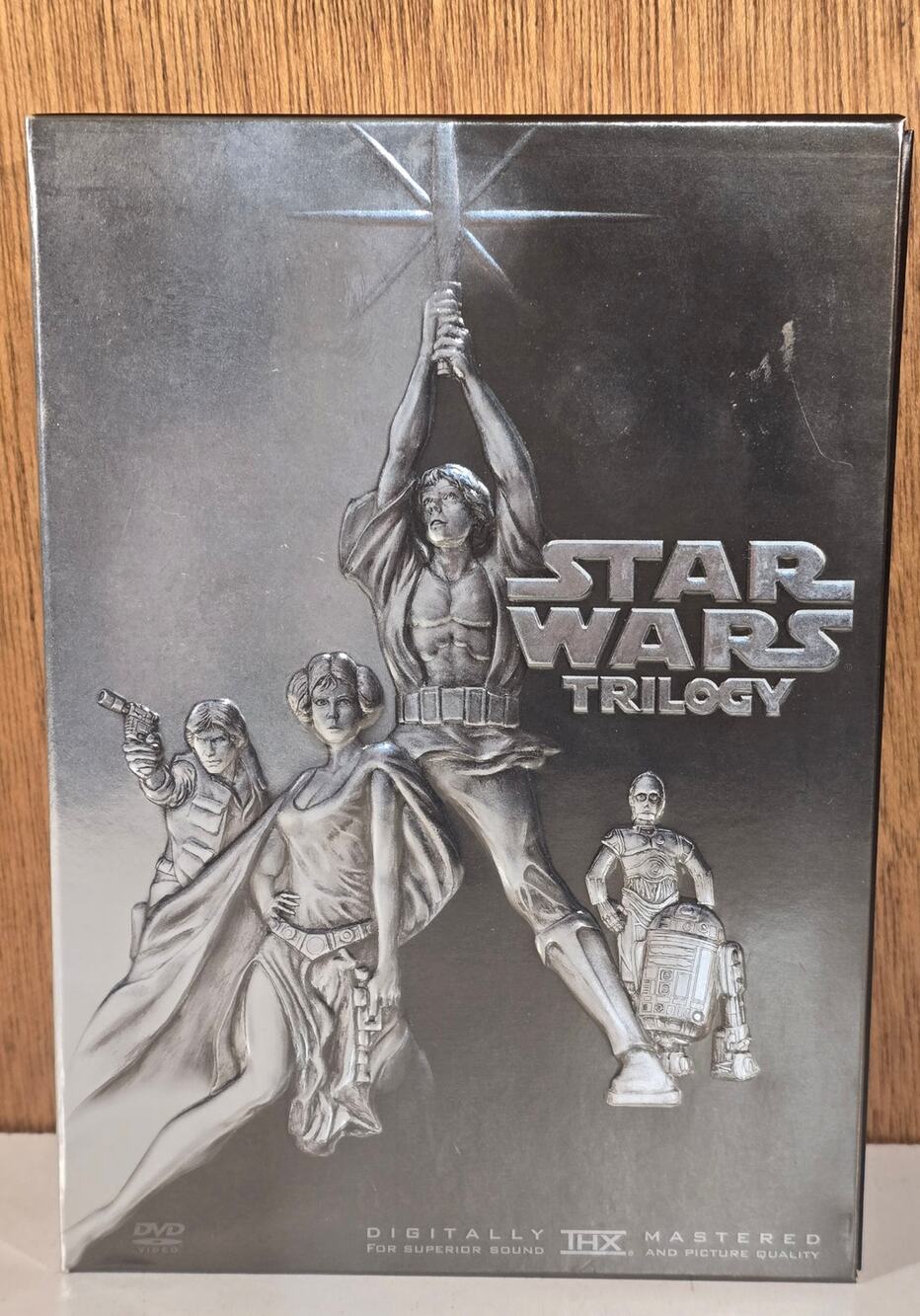 Star Wars Trilogy DVD Box Set A New Hope Empire Strikes Back Return Jedi
